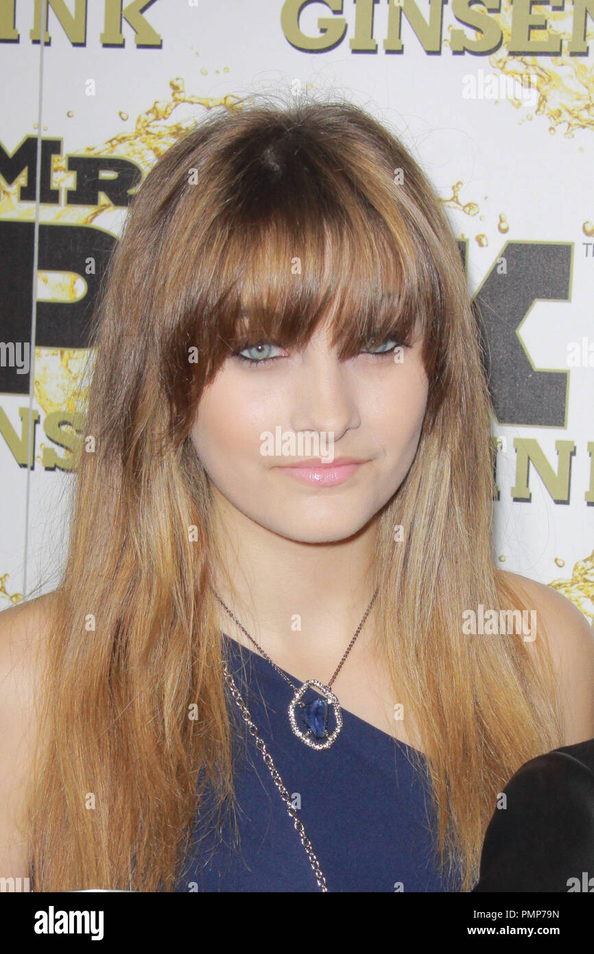 Paris Jackson 10/11/2012 Mr. Pink Ginseng Drink Launch Party held at Regent Beverly Wilshire Hotel in Beverly Hills, CA Photo by Kazuki Hirata / HNW / PictureLux Stock Photo