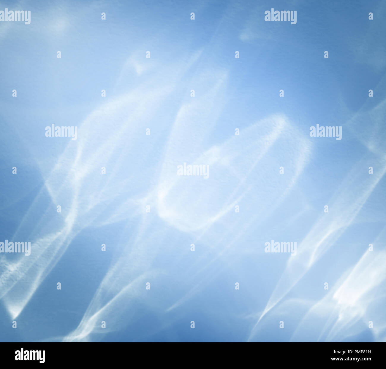 abstract light blue  background with smooth lines Stock Photo