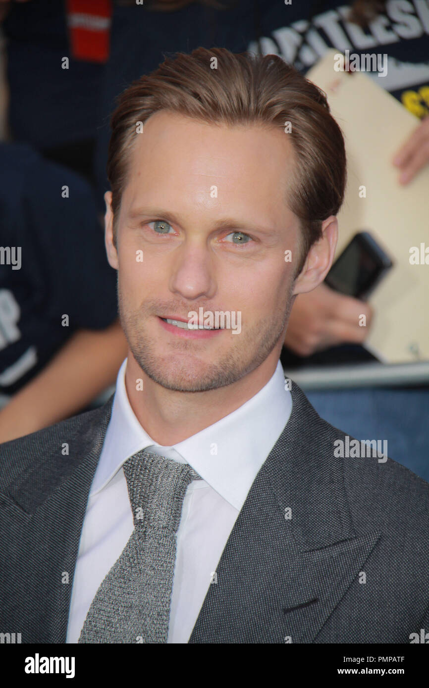 Alexander SkarsgÃ¥rd 05/10/2012 'Battleship' Premiere held at Nokia Theatre LA Live in Los Angeles, CA Photo by Izumi Hasegawa / HollywoodNewsWire.net / PictureLux Stock Photo