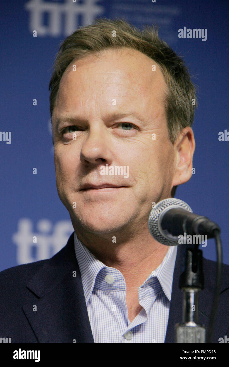 Kiefer Sutherland 09/09/2012 'The Reluctant Fundamentalist' Press Conference held at the TIFF Bell Lightbox in Toronto, Canada Photo by Izumi Hasegawa / HNW / PictureLux Stock Photo