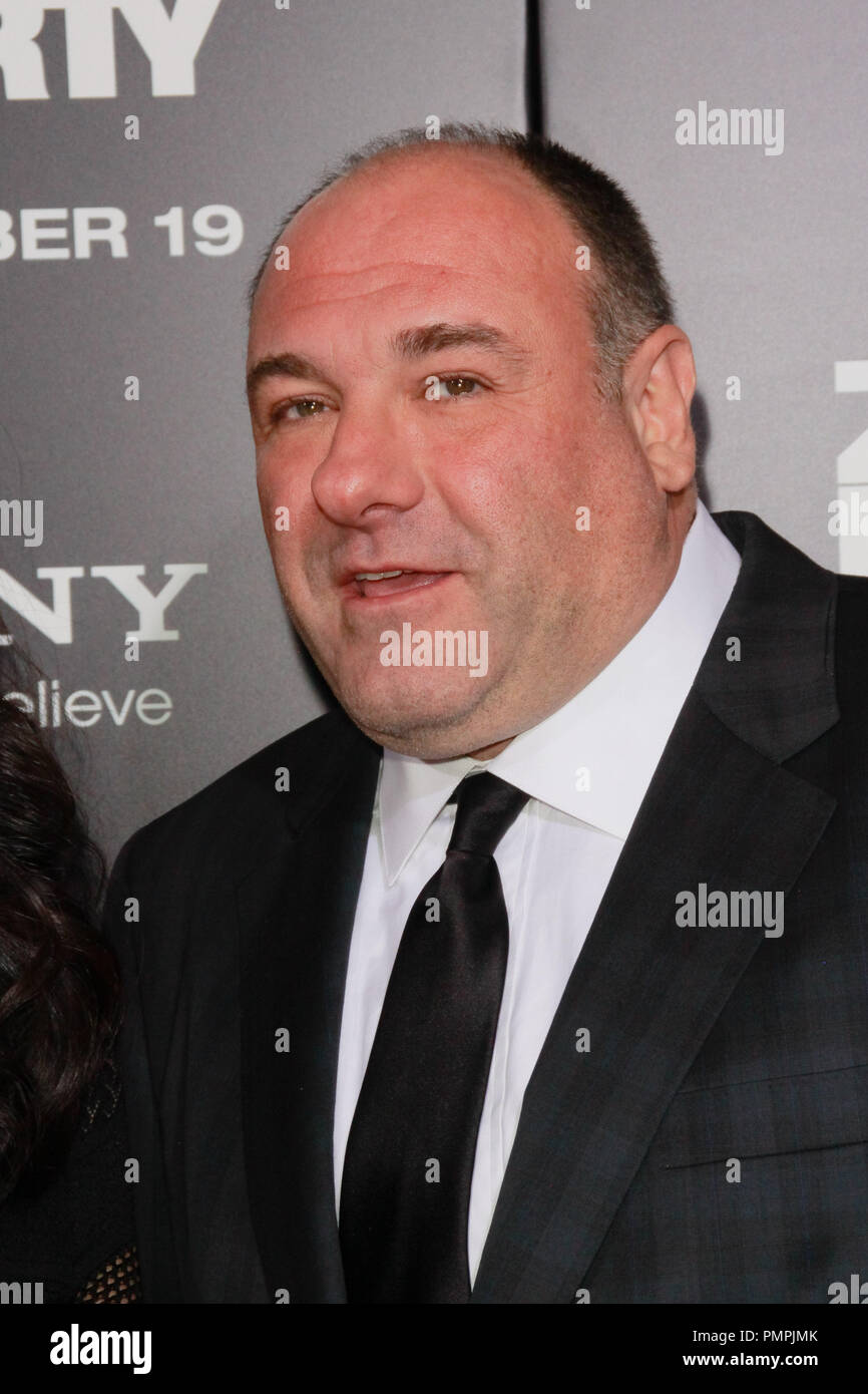 James Gandolfini at the Premiere of Columbia Pictures' "Zero Dark
