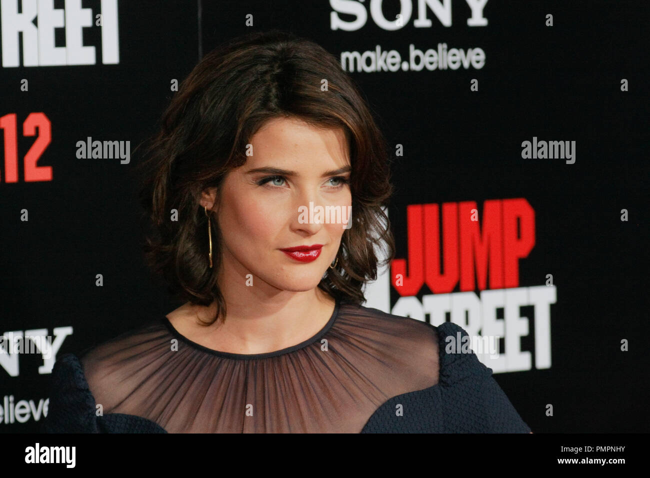 Cobie Smulders at the Premiere of Columbia Pictures' '21 Jump Street'. Arrivals held at Grauman's Chinese Theater in Hollywood, CA, March 13, 2012. Photo by Joe Martinez / PictureLux Stock Photo