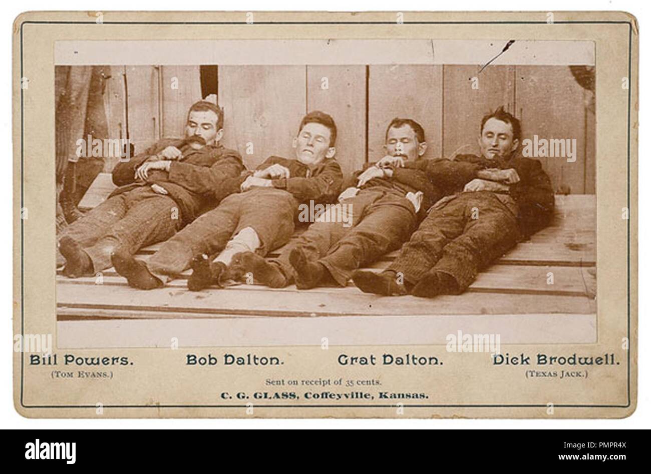 Bill Powers Bob Dalton Grat Dalton Dick Brodwell Stock Photo Alamy