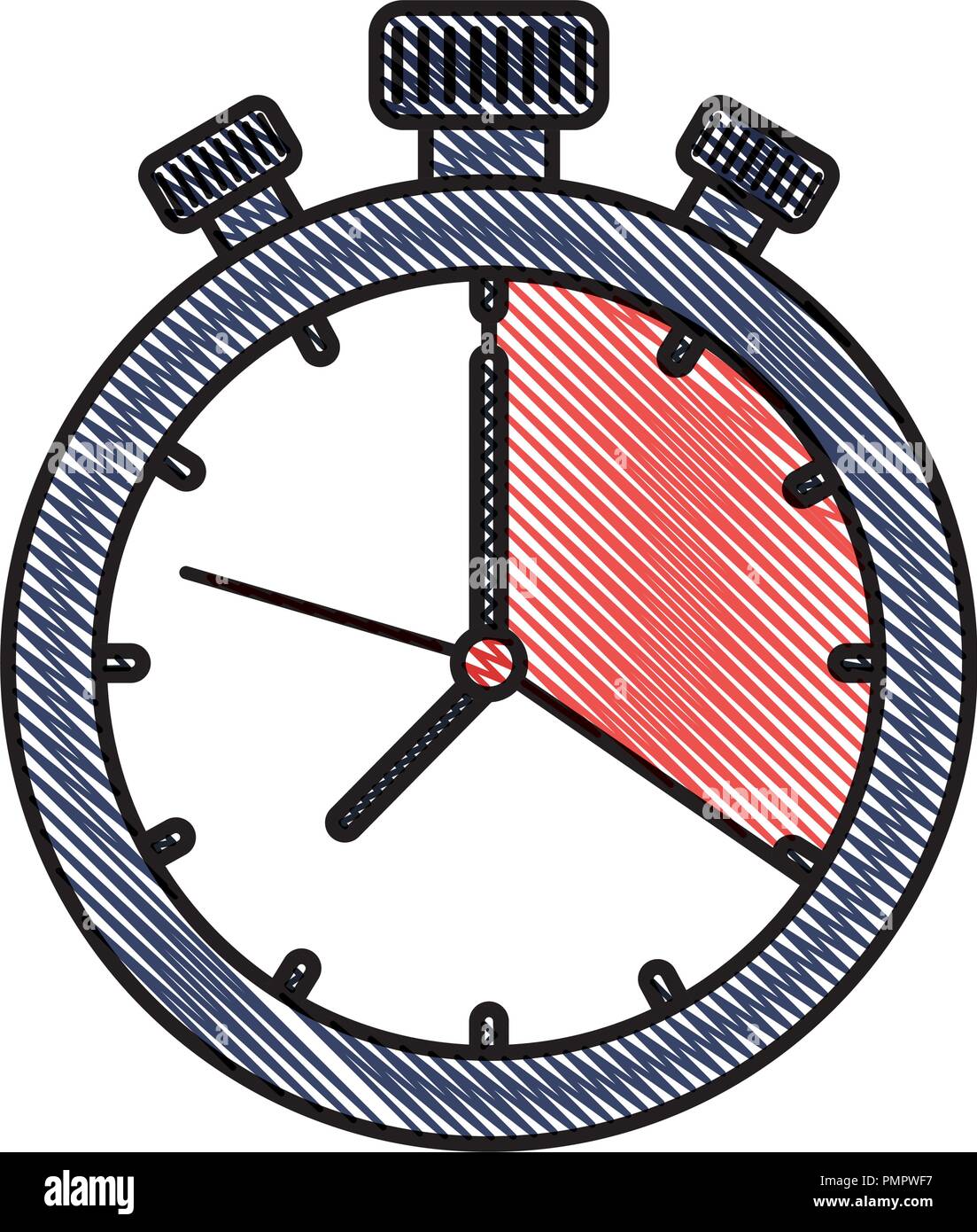 chronometer timer isolated icon Stock Vector Image & Art - Alamy