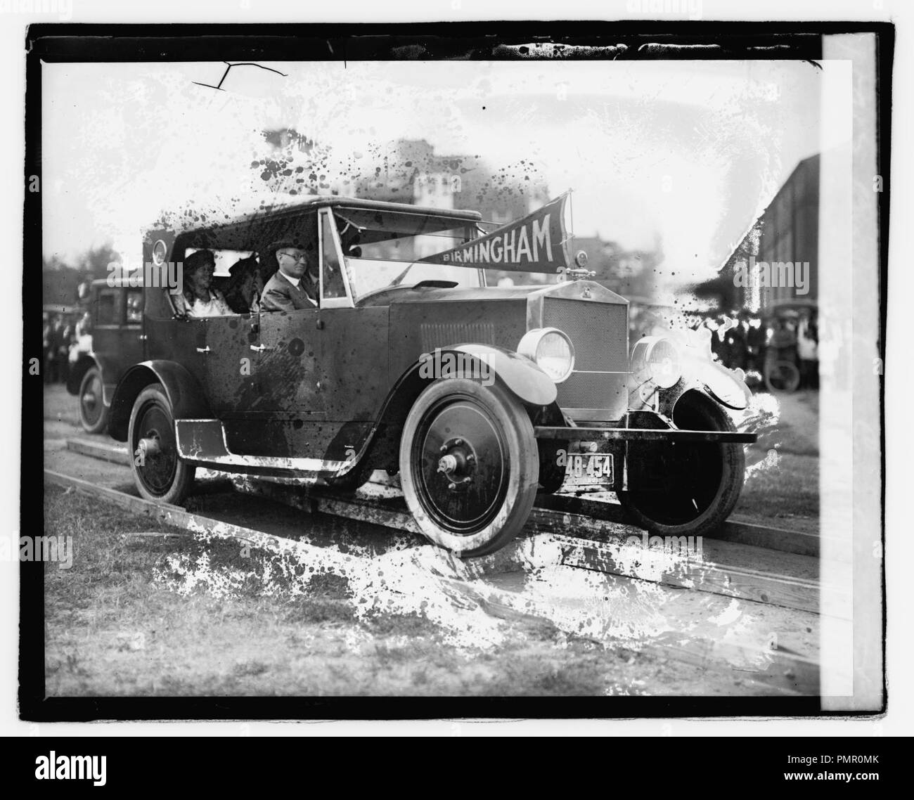 Birmingham car demonstration Stock Photo - Alamy