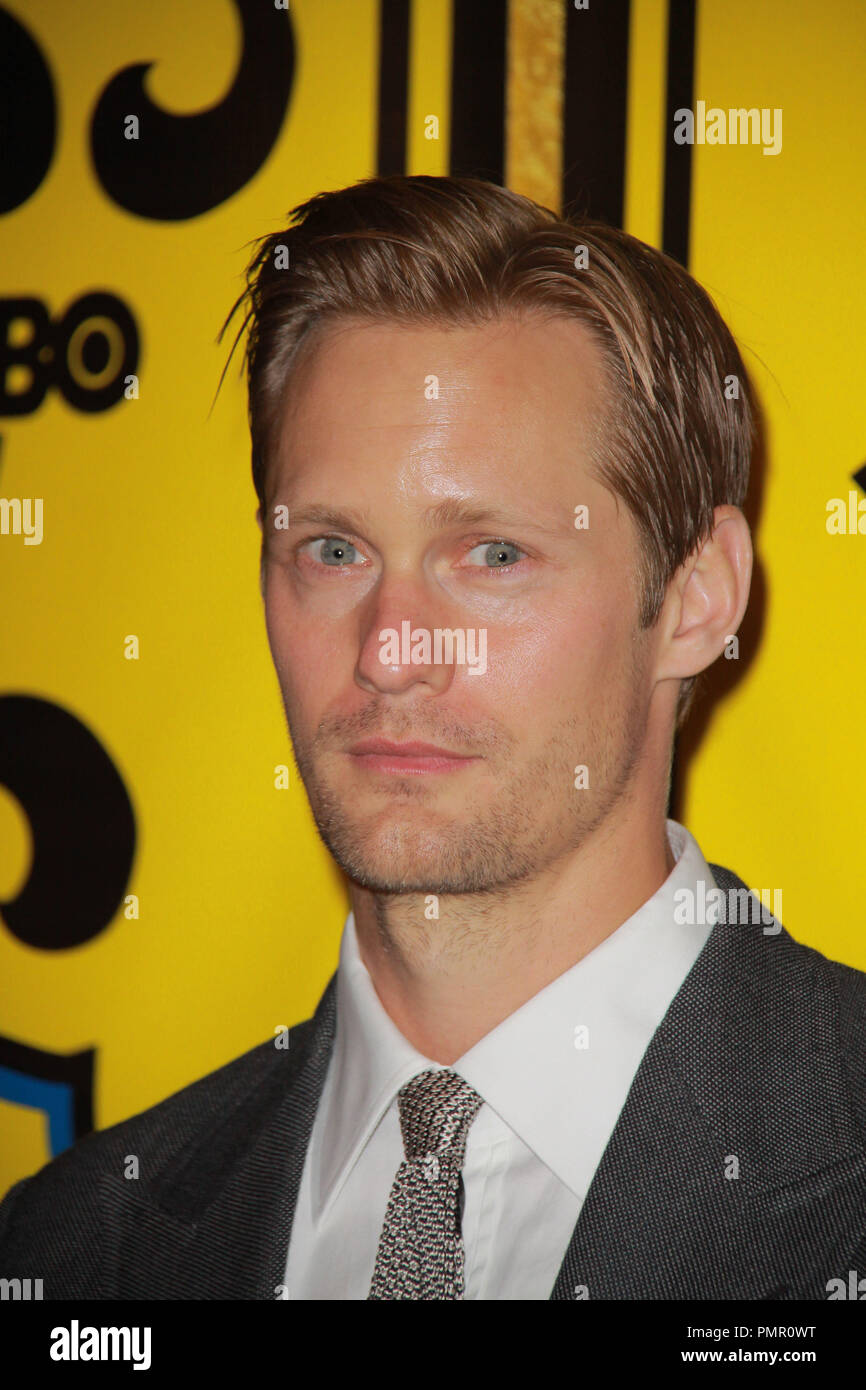Alexander SkarsgÃ¥rd 09/23/2012 The 64th Annual Primetime Emmy Awards HBO After Party held at Pacific Design Center in West Hollywood, CA Photo by Izumi Hasegawa / HNW / PictureLux Stock Photo