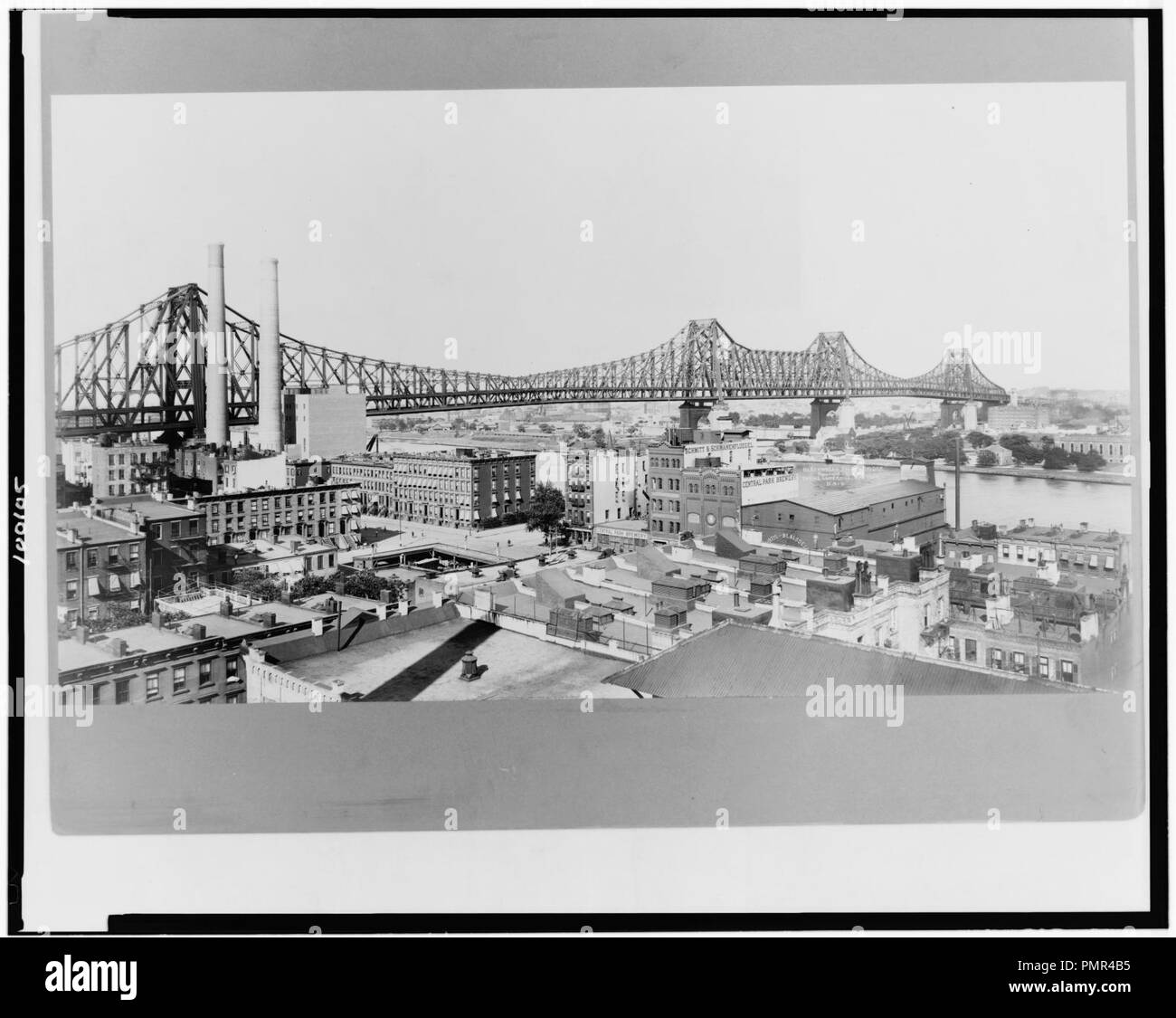Blackwell's Island Bridge Stock Photo Alamy