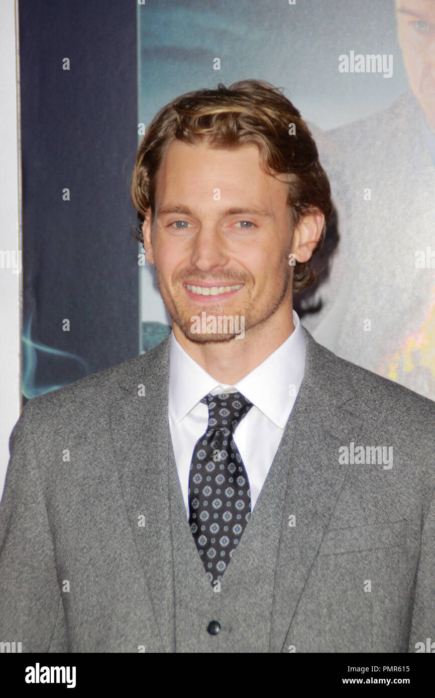 Josh Pence at the Premiere of Warner Bros. Pictures' 'Gangster Squad'. Arrivals held at Grauman's Chinese Theater in Hollywood, CA, January 7, 2013. Photo by Joe Martinez / PictureLux Stock Photo