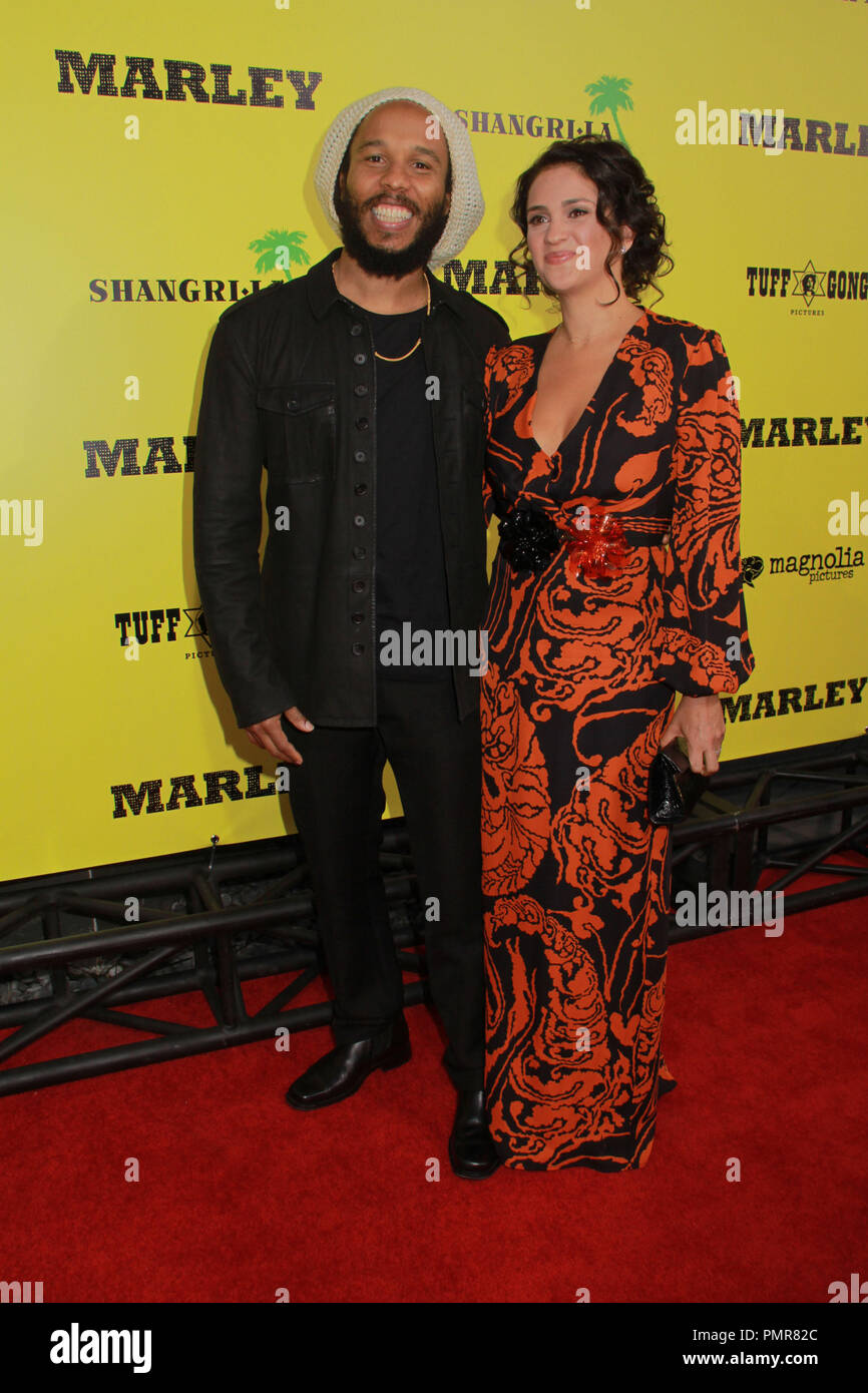 Ziggy Marley 04/17/2012 'Marley' Premiere held at The Dome at ArcLight Hollywood in Hollywood, CA  Photo by Manae Nishiyama / HollywoodNewsWire.net / PictureLux Stock Photo