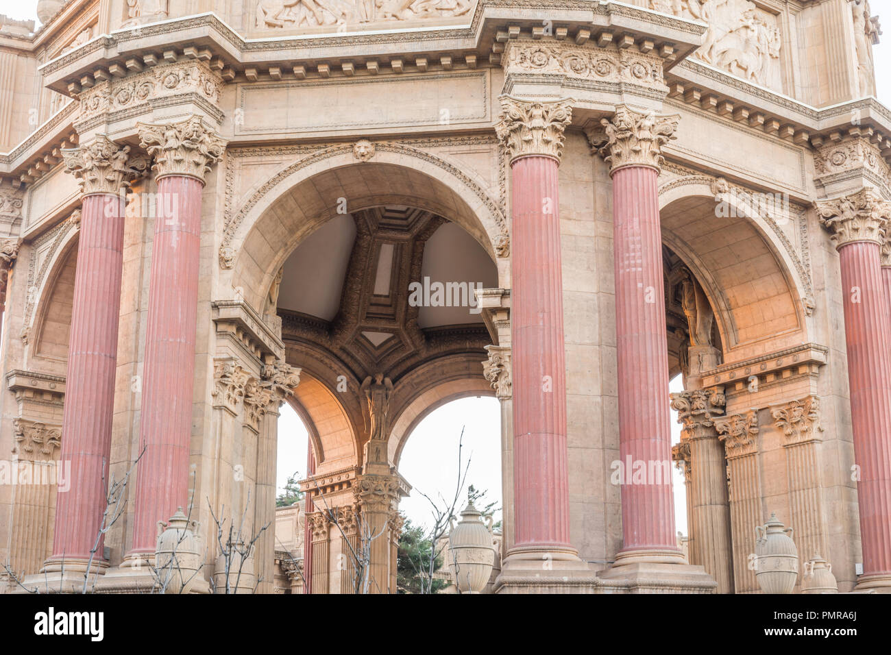 The Palace Rotunda Details Stock Photo