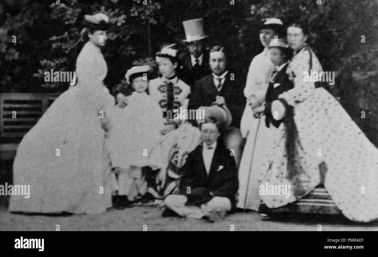 Bingham R. J. - Britische königliche Familie Stock Photo