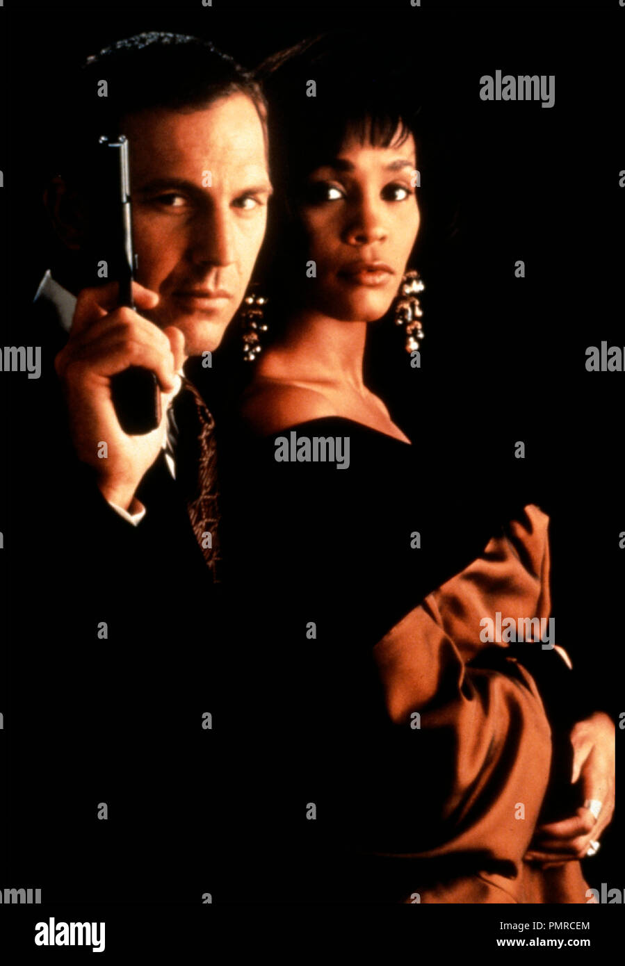 The Bodyguard Kevin Costner And Whitney Houston Stock Photos & The