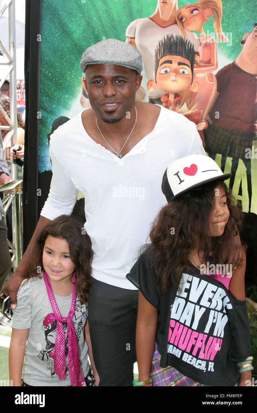Wayne Brady and guests at the premiere of Focus Features 'ParaNorman'. Arrivals held at the Universal CityWalk Cinemas in Universal City, CA, August 5, 2012. Photo by: R.Anthony / PictureLux Stock Photo
