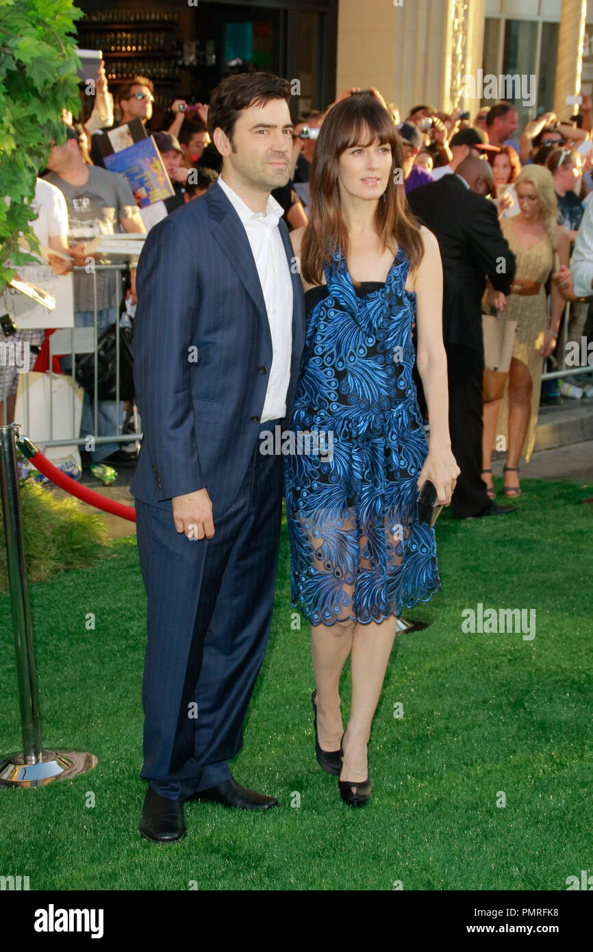 Ron Livingston and Rosemarie DeWitt at the World Premiere of Disney's 'The Odd Life of Timothy Green'. Arrivals held at El Capitan Theatre in Hollywood, CA, August 6, 2012. Photo by Joe Martinez / PictureLux Stock Photo