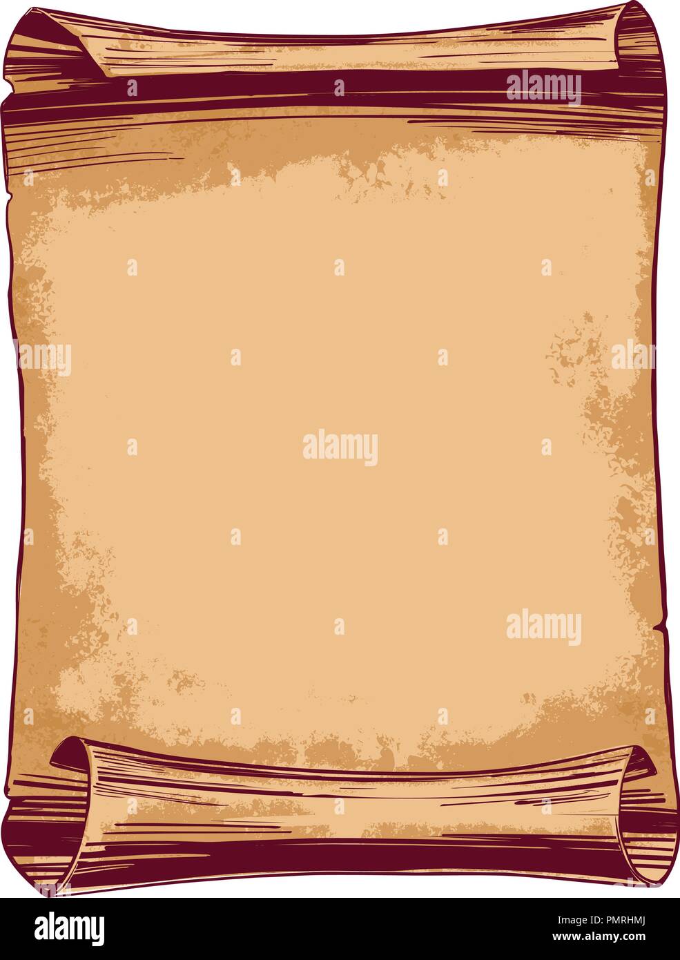 Scroll. Frame. graphic arts Stock Illustration by ©PersonaNNK