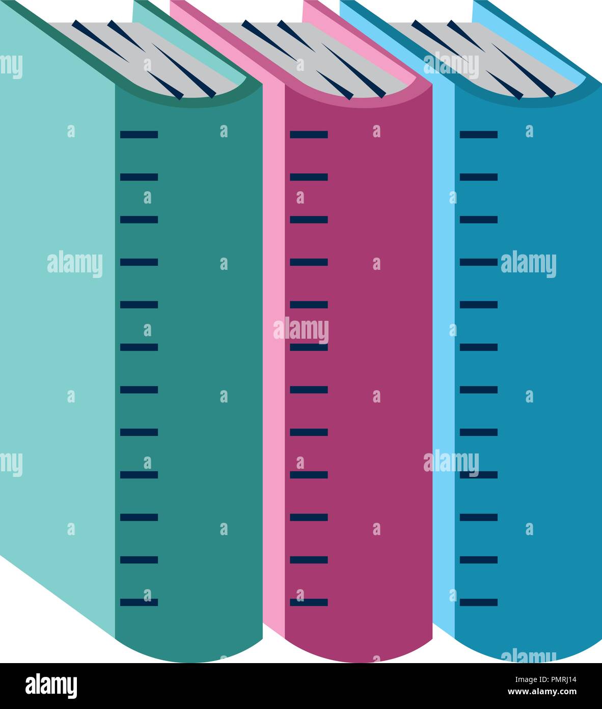 pile text books isolated icon vector illustration design Stock Vector ...