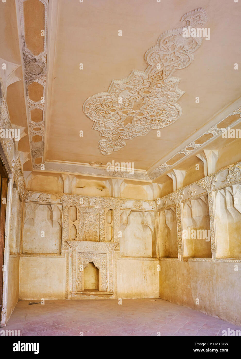 Kashan Iran October 22 2017 Interior Of The Small Room