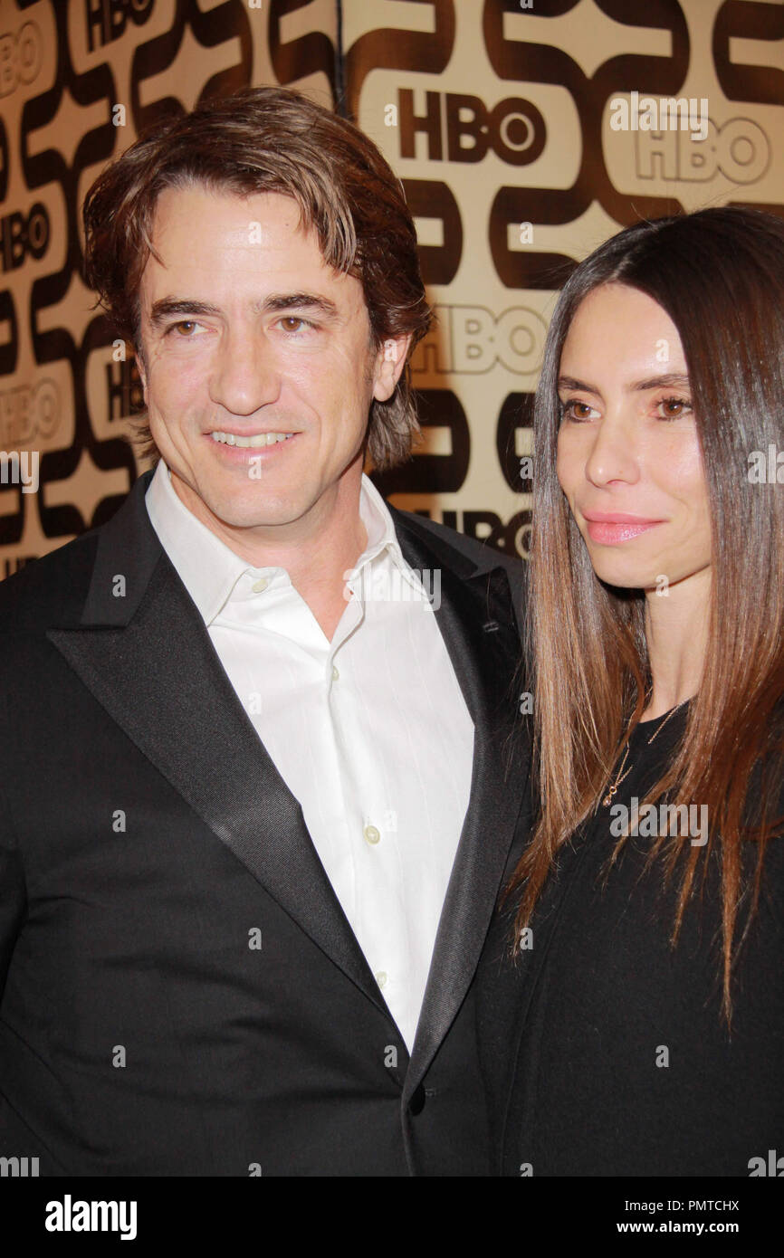 Dermot Mulroney, Tharita Catulle 01/13/2013 70th Annual Golden Globe Awards HBO After Party held at Beverly Hilton Hotel in Beverly Hills, CA Photo by Izumi Hasegawa / HNW / PictureLux Stock Photo