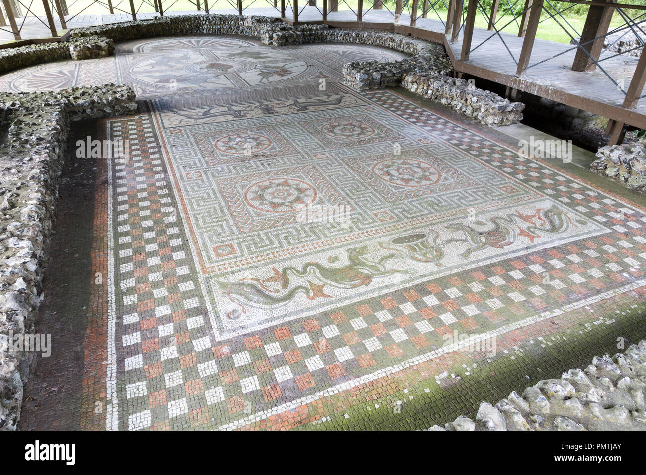 Roman mosaic britain hires stock photography and images Alamy