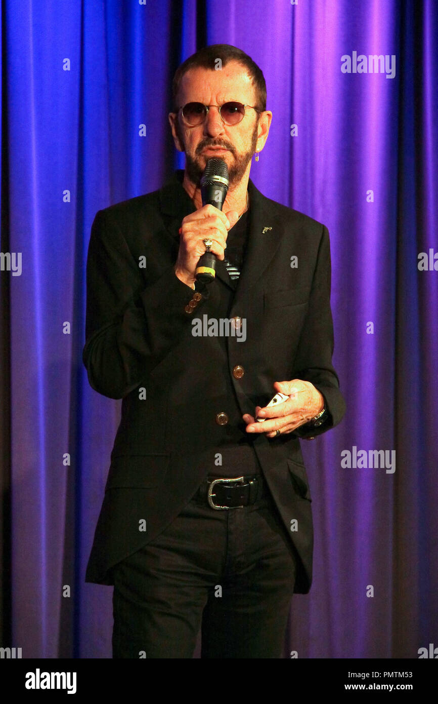 Ringo Starr  06/11/2013 'Ringo: Peace & Love' Exhibit Preview held at the Grammy Museum in Los Angeles, CA Photo by Izumi Hasegawa / HNW / PictureLux Stock Photo
