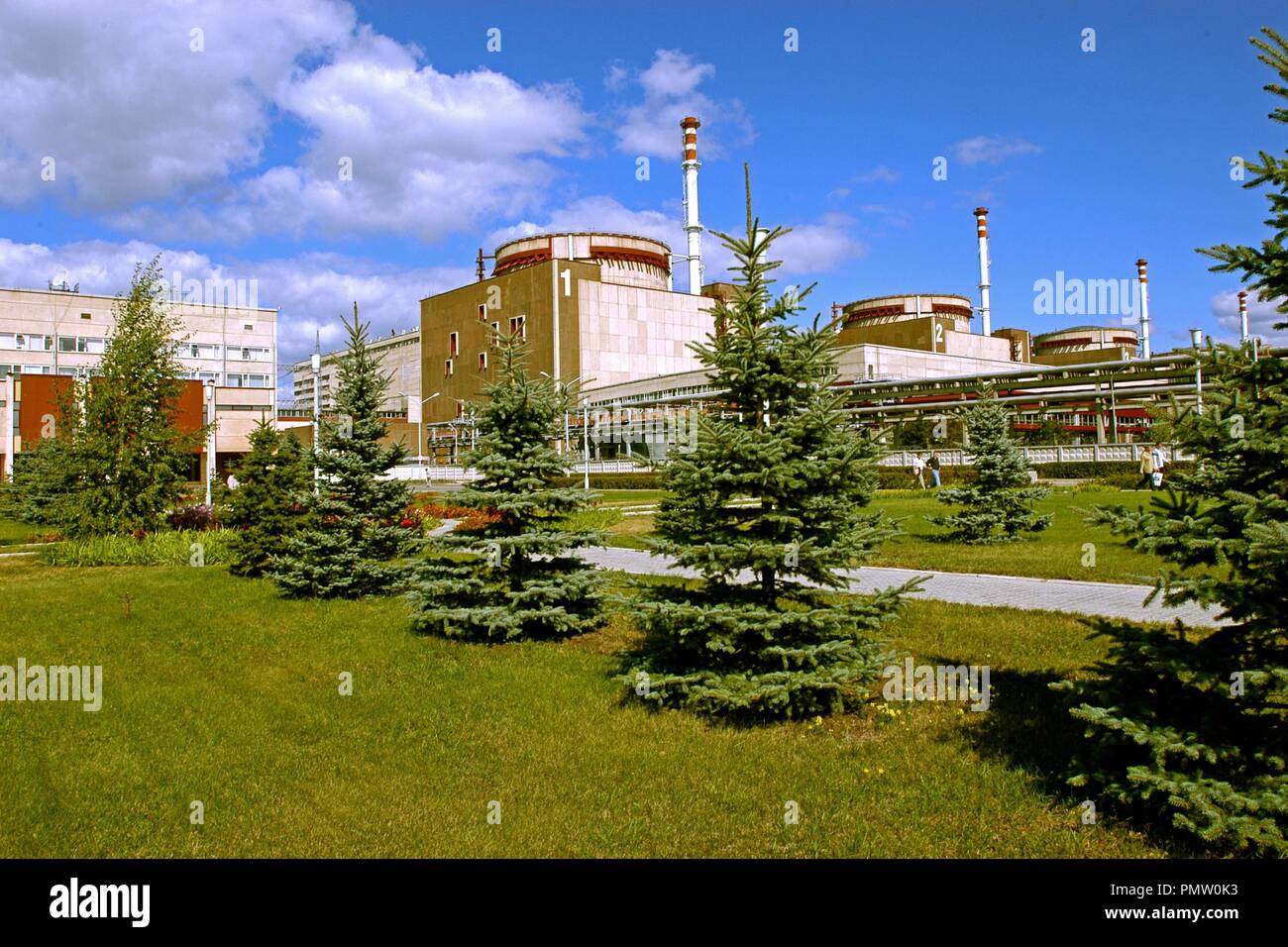 September 19, 2018 - Region, Russia Russia, Saratov View of Balakovo Nuclear Power Plant,