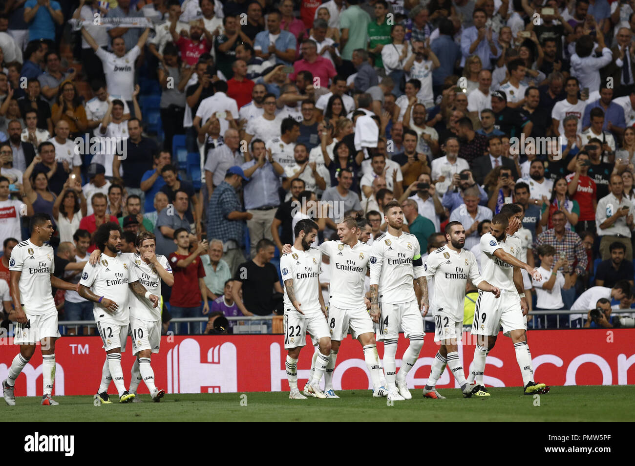 Real madrid team group real hi-res stock photography and images - Alamy