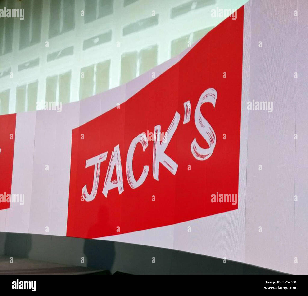 Tesco unveils the Jack's logo, for its new chain of discount stores