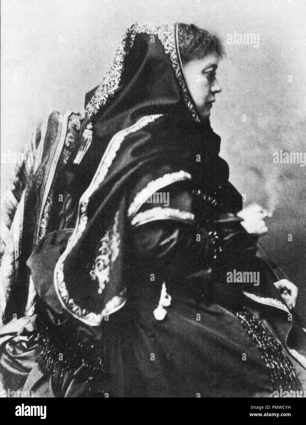 Blavatsky 1875. Stock Photo