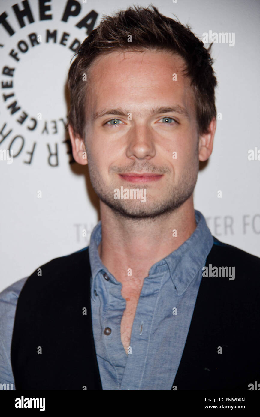 Patrick J. Adams attends an evening with "Suits" at The Paley Center