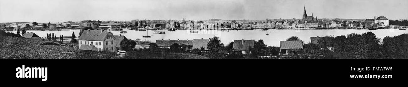 Blick von der Wilhelminenhöhe (Sandkrug) (Kiel 44.987). Stock Photo