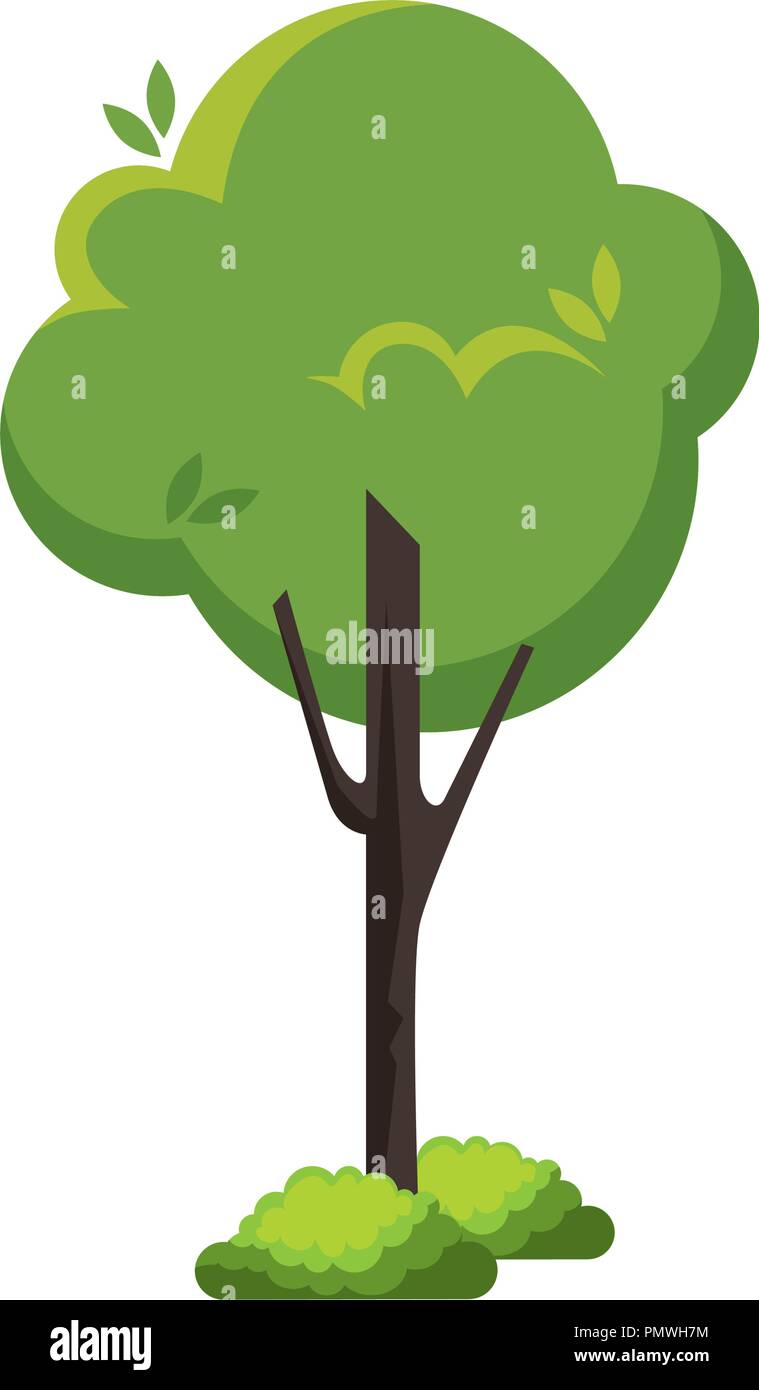 tree natural isolated icon Stock Vector Image & Art - Alamy