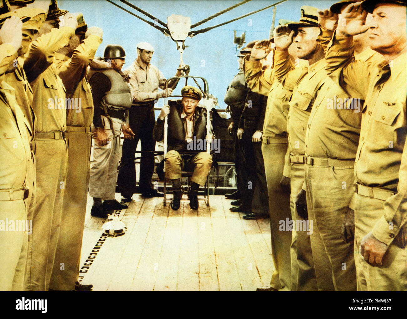 Dem Adler gleich aka. The Wings of Eagles, USA 1957 Regie: John Ford Darsteller: John Wayne, Dan Dailey Stock Photo