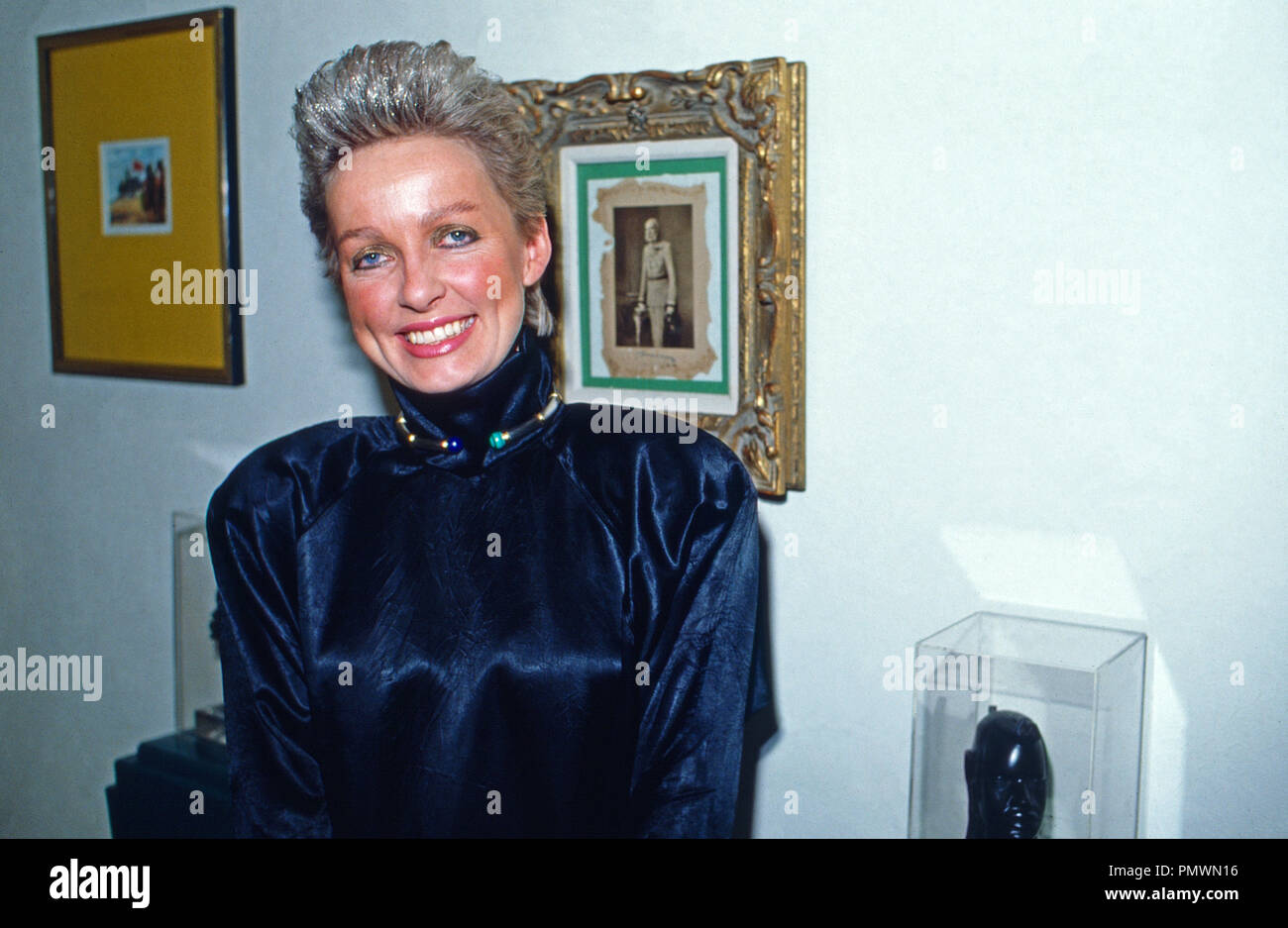 Erzherzogin Michaela von Habsburg in New York, USA 1987. Archduchess