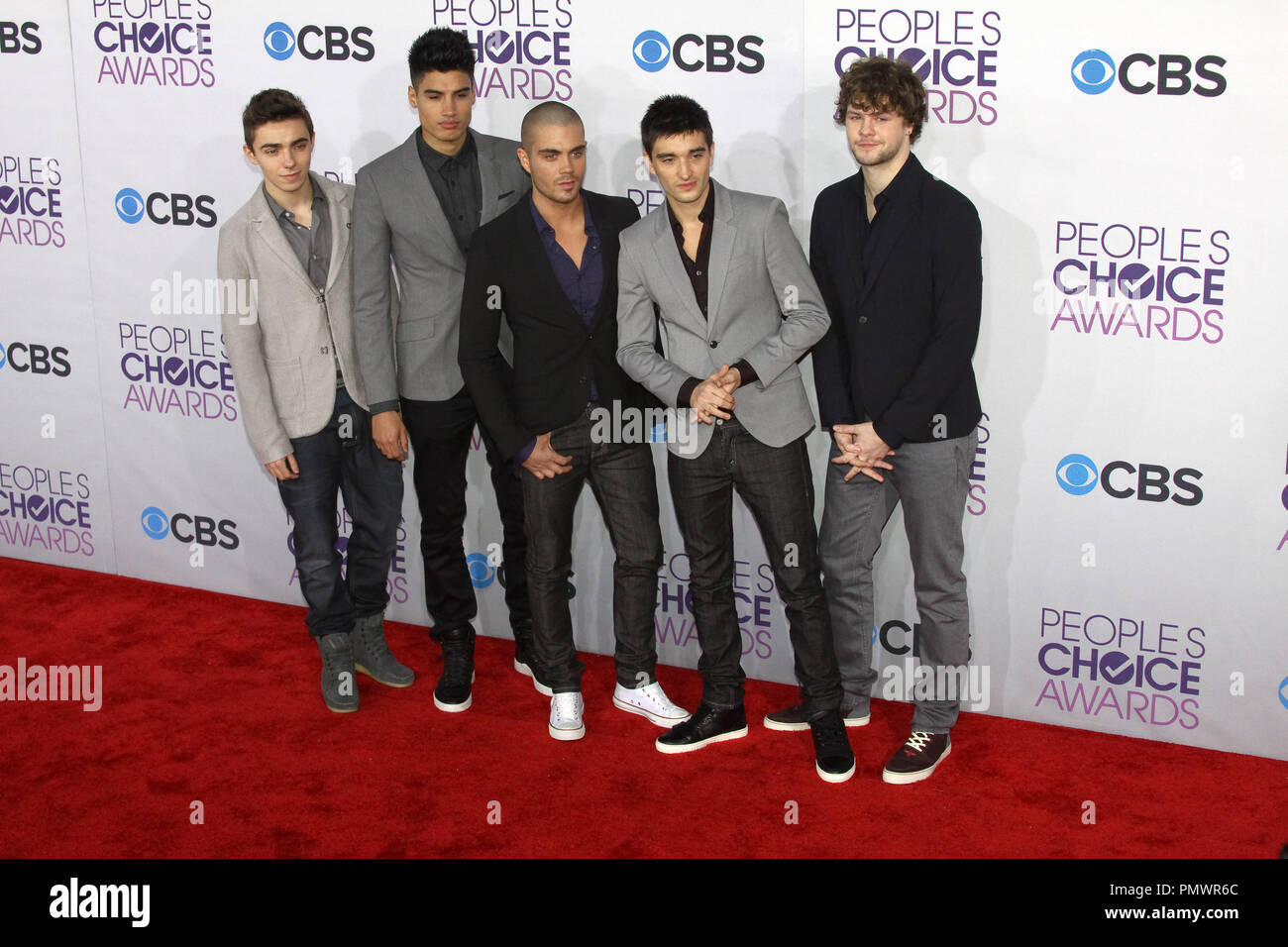 The Wanted at the People's Choice Awards 2013. Arrivals held at the Nokia Theater L.A. Live in Los Angeles, CA, January 9, 2013. Photo by: Richard Chavez / PictureLux Stock Photo