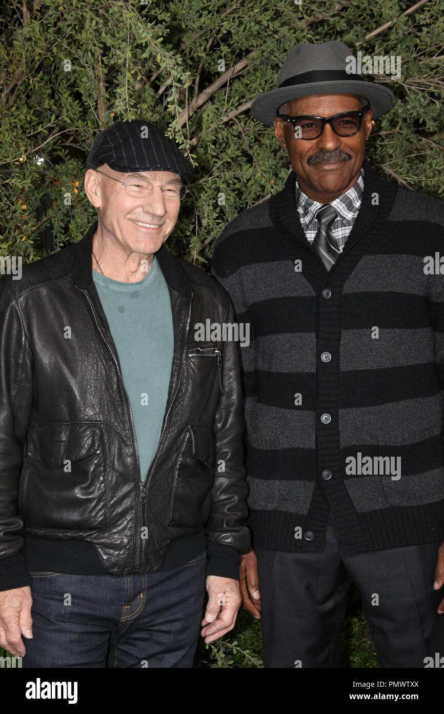 Patrick Stewart and Michael Dorn at the premiere of New Line Cinemas' "Jack The Giant Slayer". Arrivals held at the Grauman's Chinese Theater in Hollywood, CA, February 26, 2013. Photo by: Richard Chavez / PictureLux Stock Photo