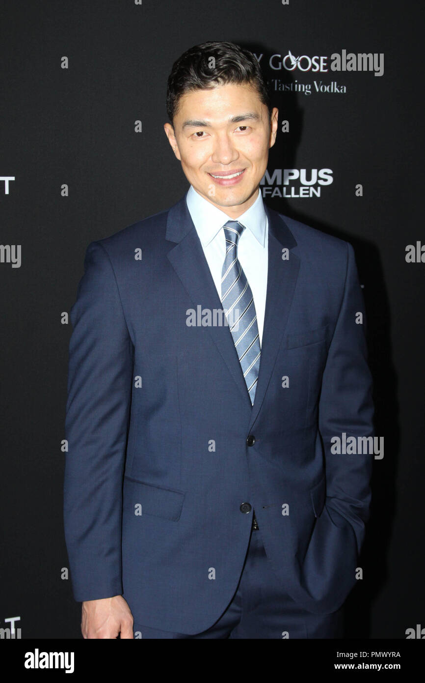 Rick Yune at the Los Angeles premiere of Film District's "Olympus Has Fallen". Arrivals held at the ArcLight Cinemas Cinerama Dome in Hollywood, CA, March 18, 2013. Photo by: Richard Chavez / PictureLux Stock Photo