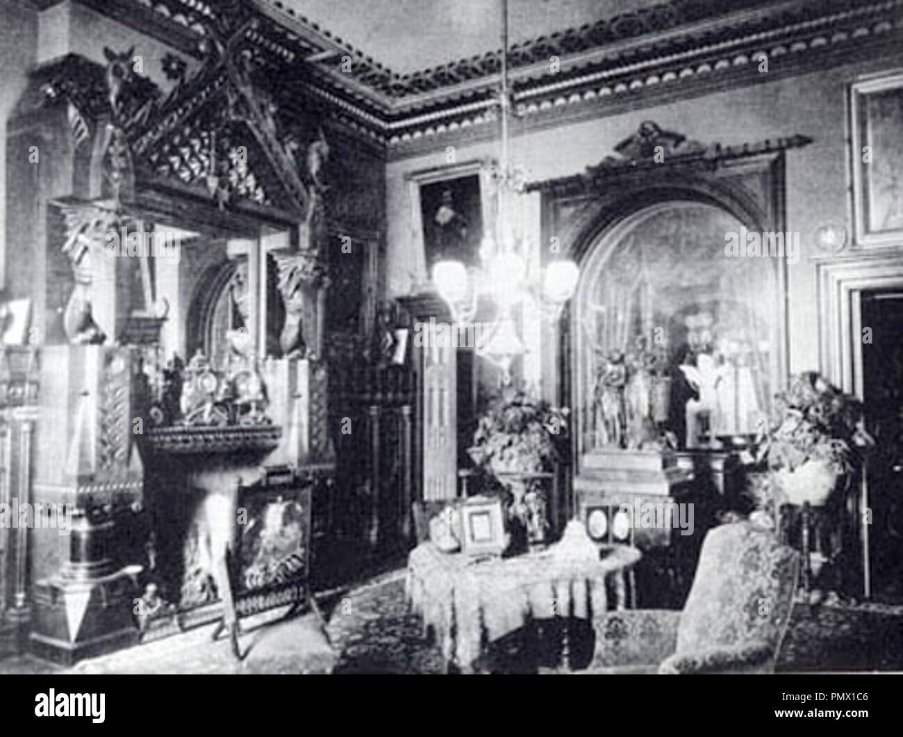 Bloomfield Moore Library from Sheldon 188384 Stock Photo Alamy