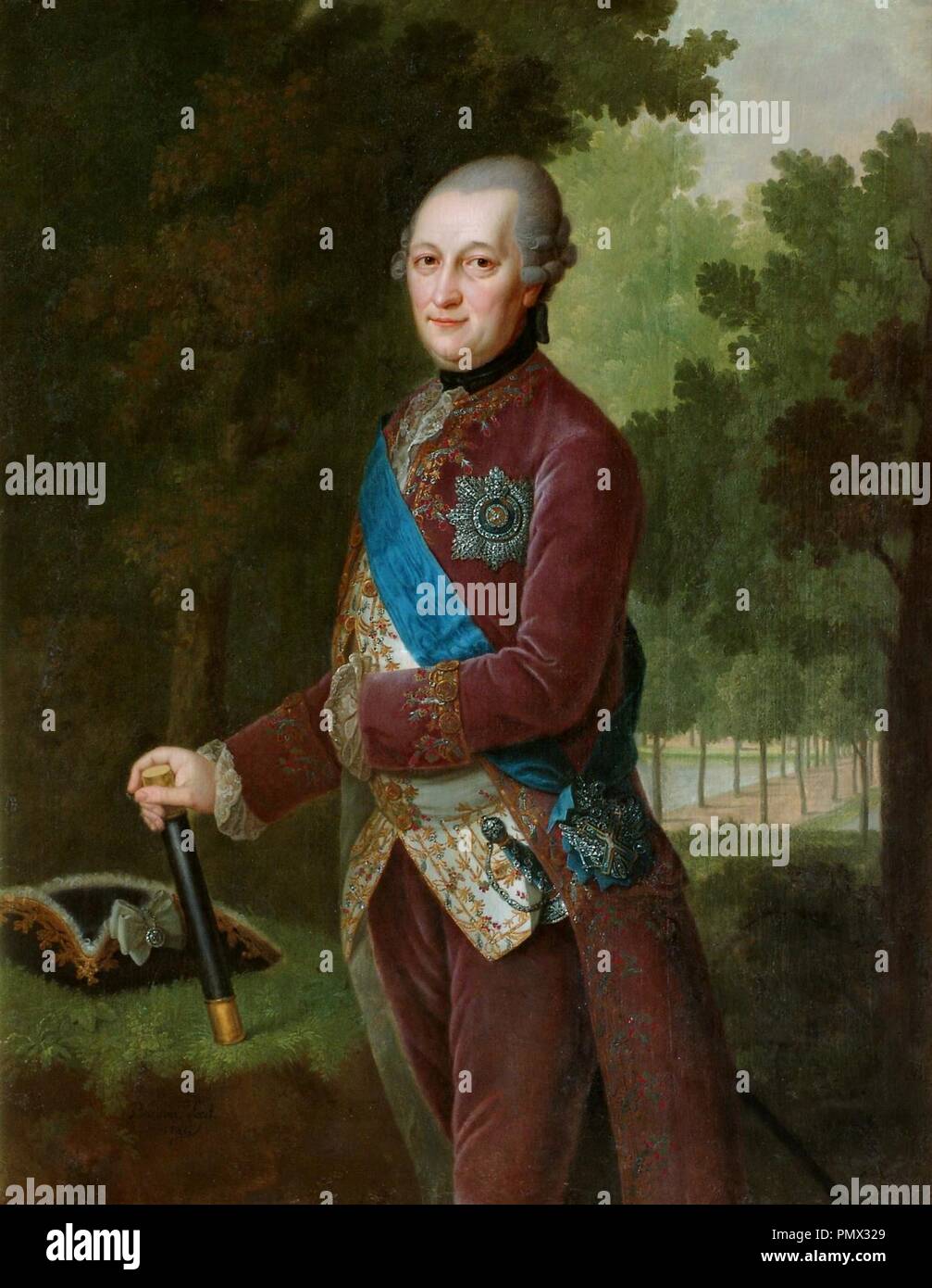 Peter von Biron Stock Photo Alamy