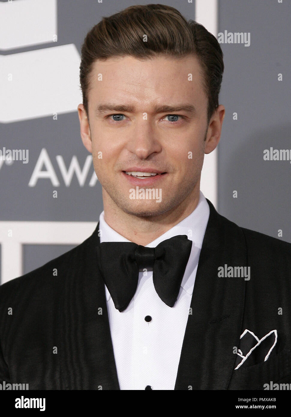 Justin Timberlake at the 55th Annual Grammy Awards held at the Staples Center in Los Angeles, CA.The event took place on Sunday, February 10, 2013. Photo by PRPP / PictureLux  File Reference # 31836 111PRPP  For Editorial Use Only -  All Rights Reserved Stock Photo