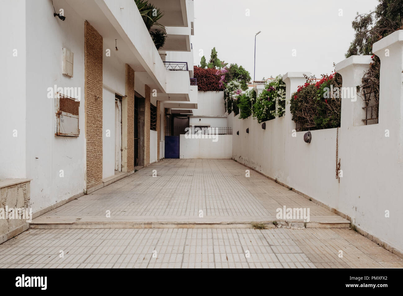 Moroccan streets , documenting Agadir Stock Photo