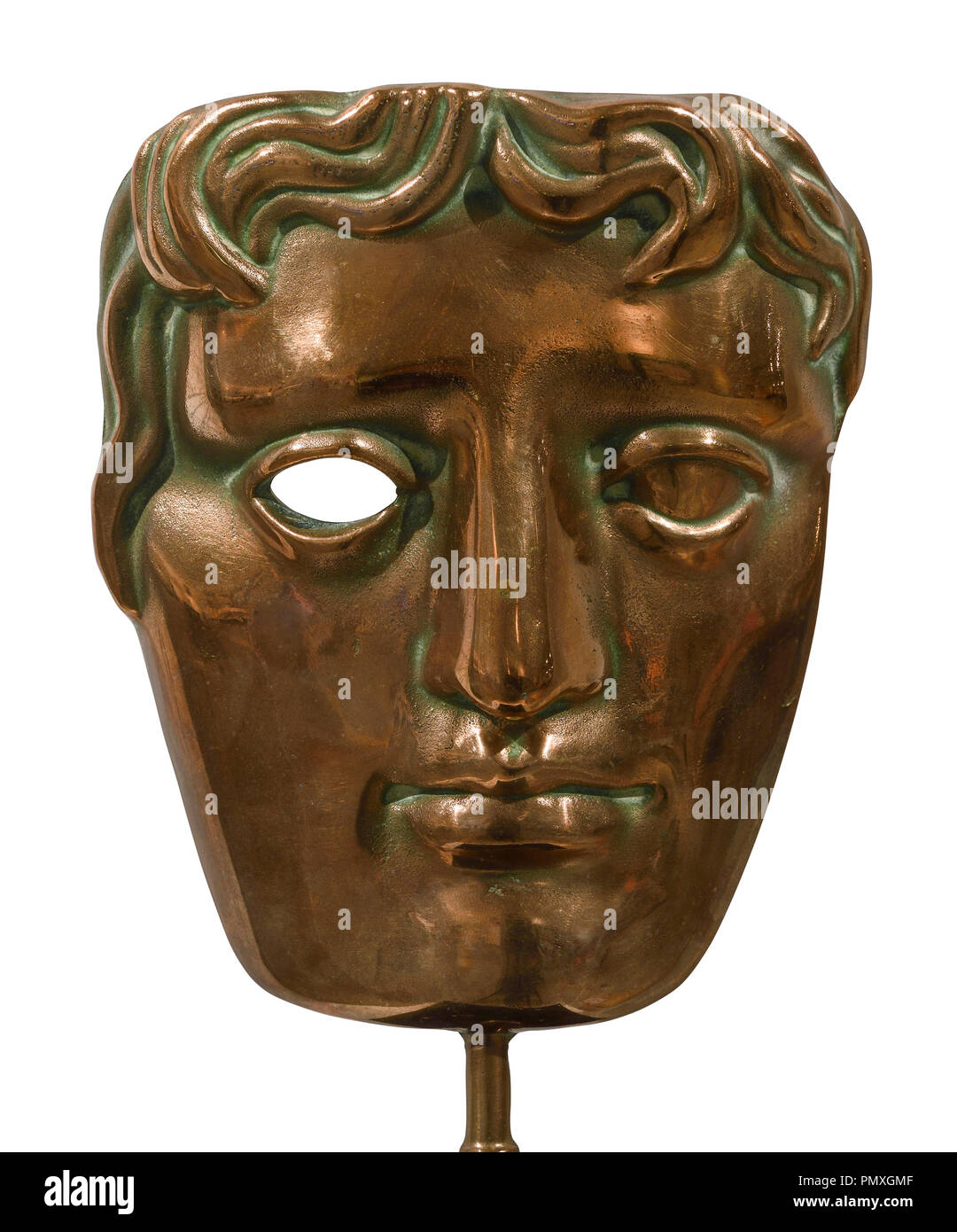 Close up of a BAFTA award Stock Photo