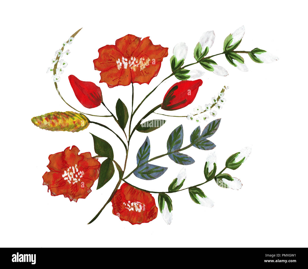 Illustration Of Pencil Drawing Bouquet Flowers In Bright Colors For Various Types Of Isolated Stock Photo Alamy Learn how to draw of different types of flowers pictures using these outlines or print just for coloring. https www alamy com illustration of pencil drawing bouquet flowers in bright colors for various types of isolated image219401533 html