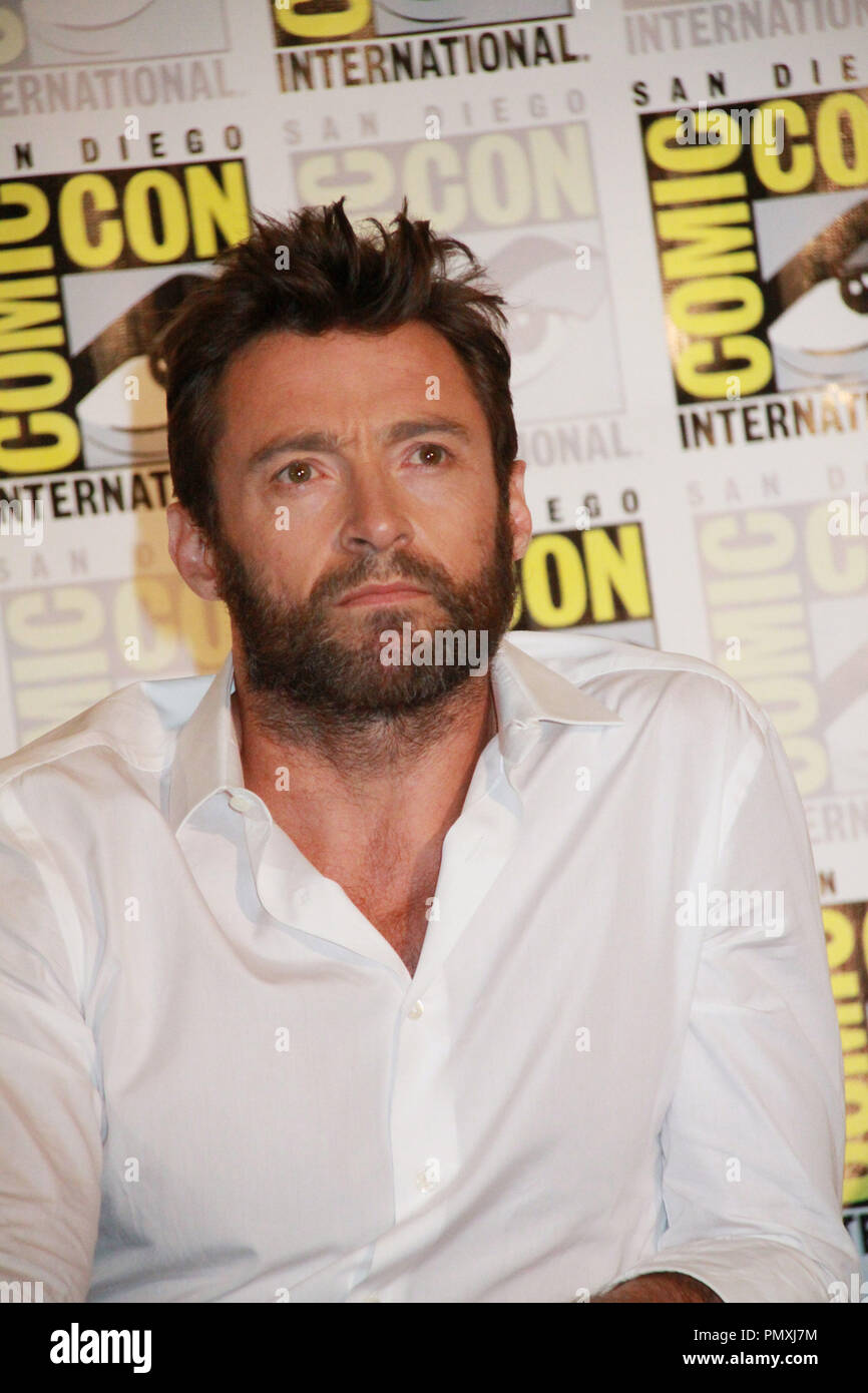 Hugh Jackman  07/20/2013 'The Wolverine' Comic-Con Press Conference held at Hilton San Diego Bayfront in San Diego, CA Photo by Izumi Hasegawa / HNW / PictureLux Stock Photo