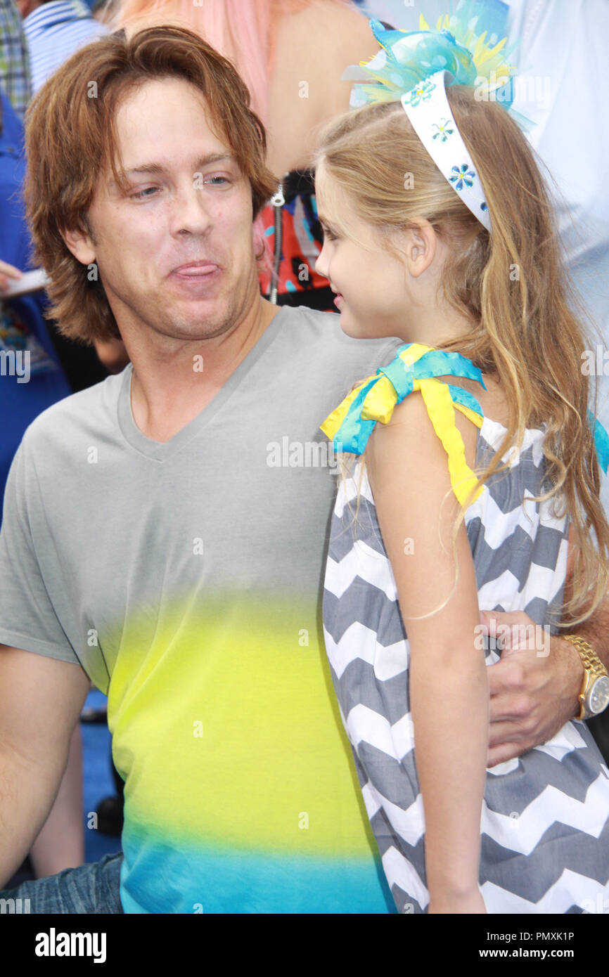 Larry E. Birkhead, Dannielynn Hope  07/28/2013 'The Smurfs 2' Los Angeles Premiere held at Regency Village Theatre in Los Angeles, CA Photo by Izumi Hasegawa / HNW / PictureLux Stock Photo