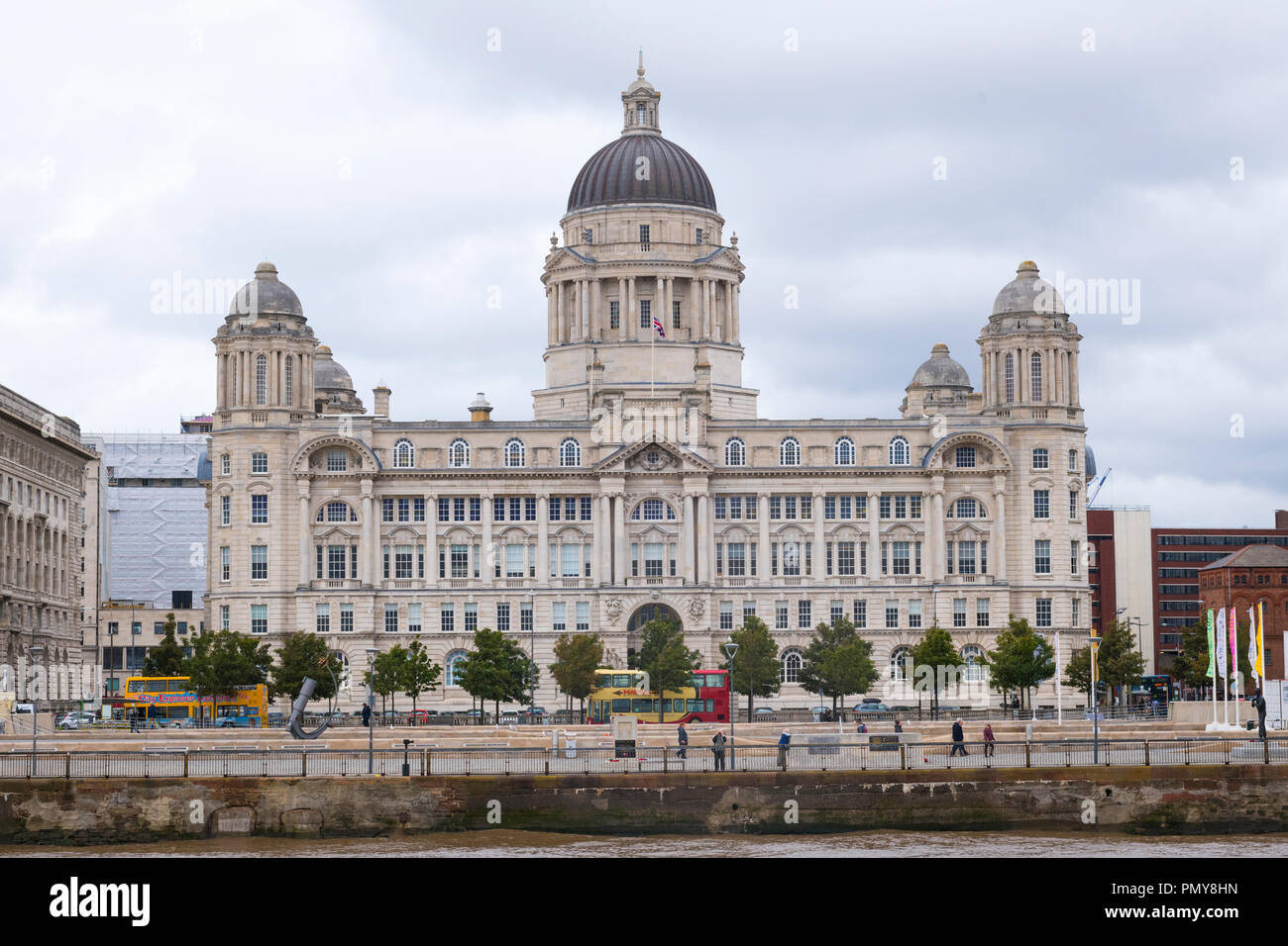Liverpool Pier Head Port of Liverpool building was Mersey Docks and