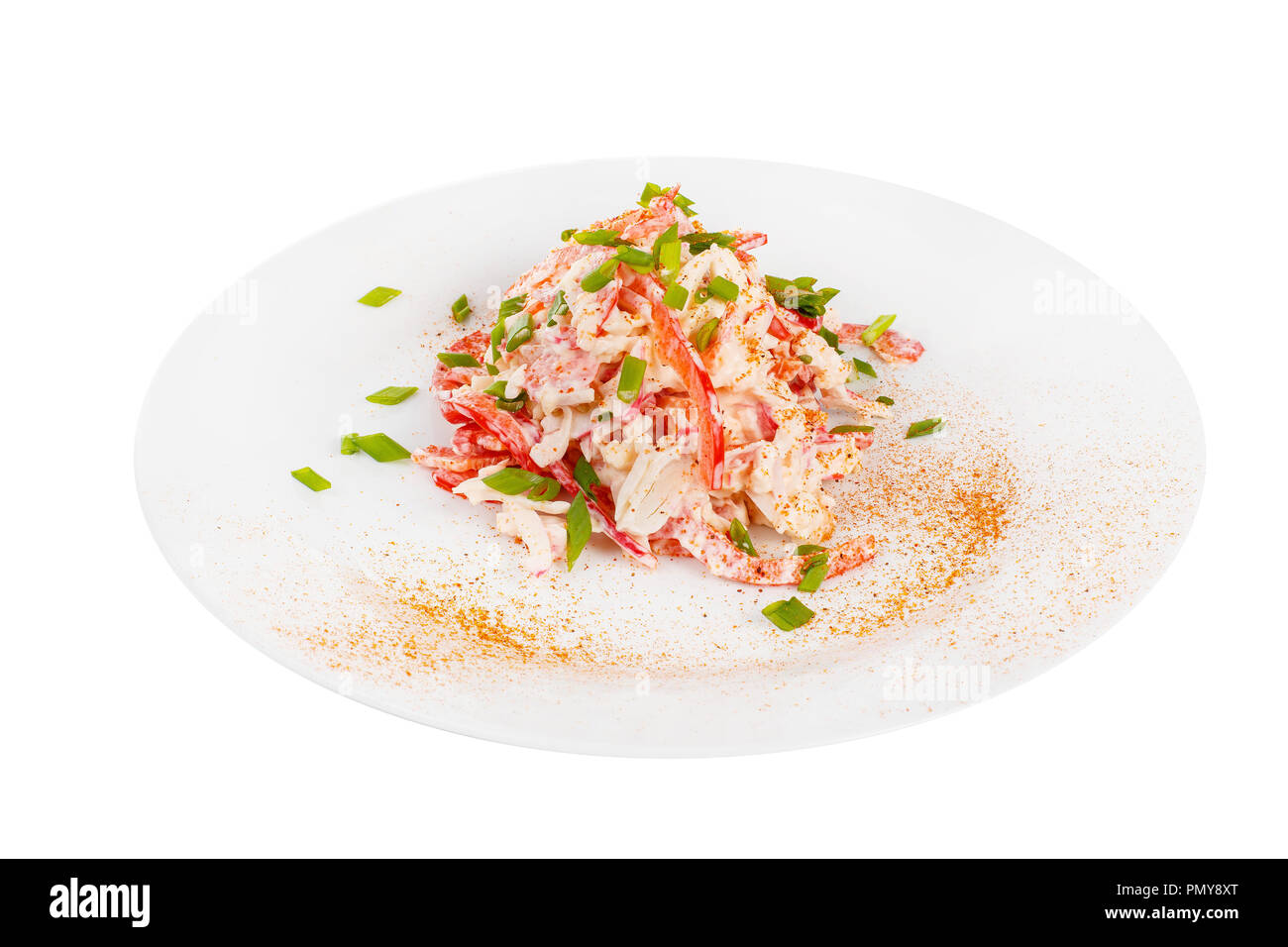 Salad of squid and crab sticks, recipe for gourmets Salad of squid and crab sticks, recipe for gourmets