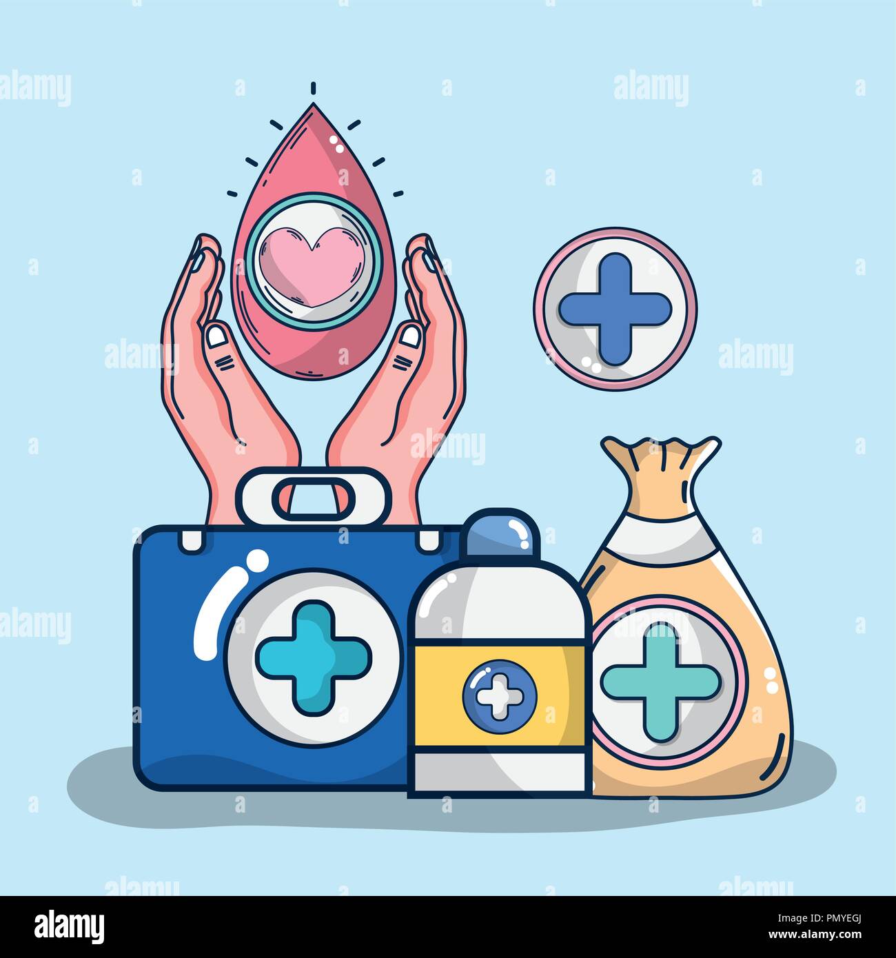 Blood donation campaign Stock Vector Image & Art - Alamy