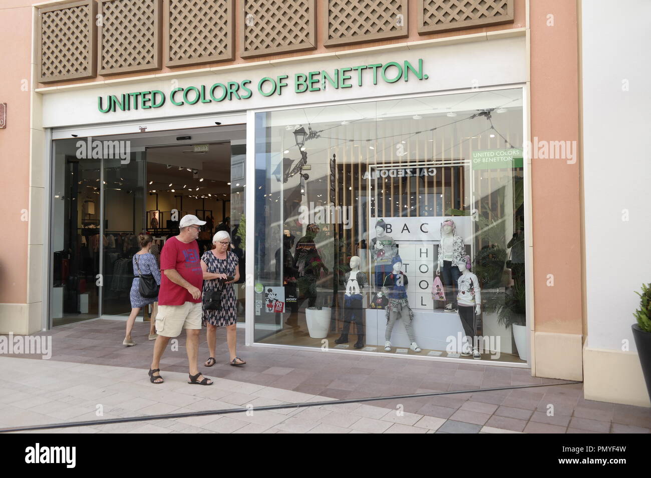 La Zenia Boulevard Stock Photo Alamy