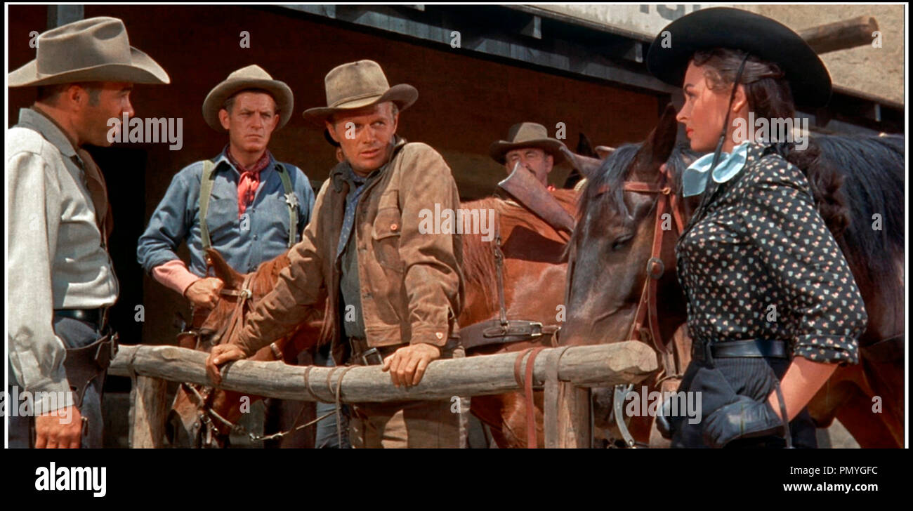 Backlash 1956 Richard Widmark Stock Photos & Backlash 1956 Richard ...