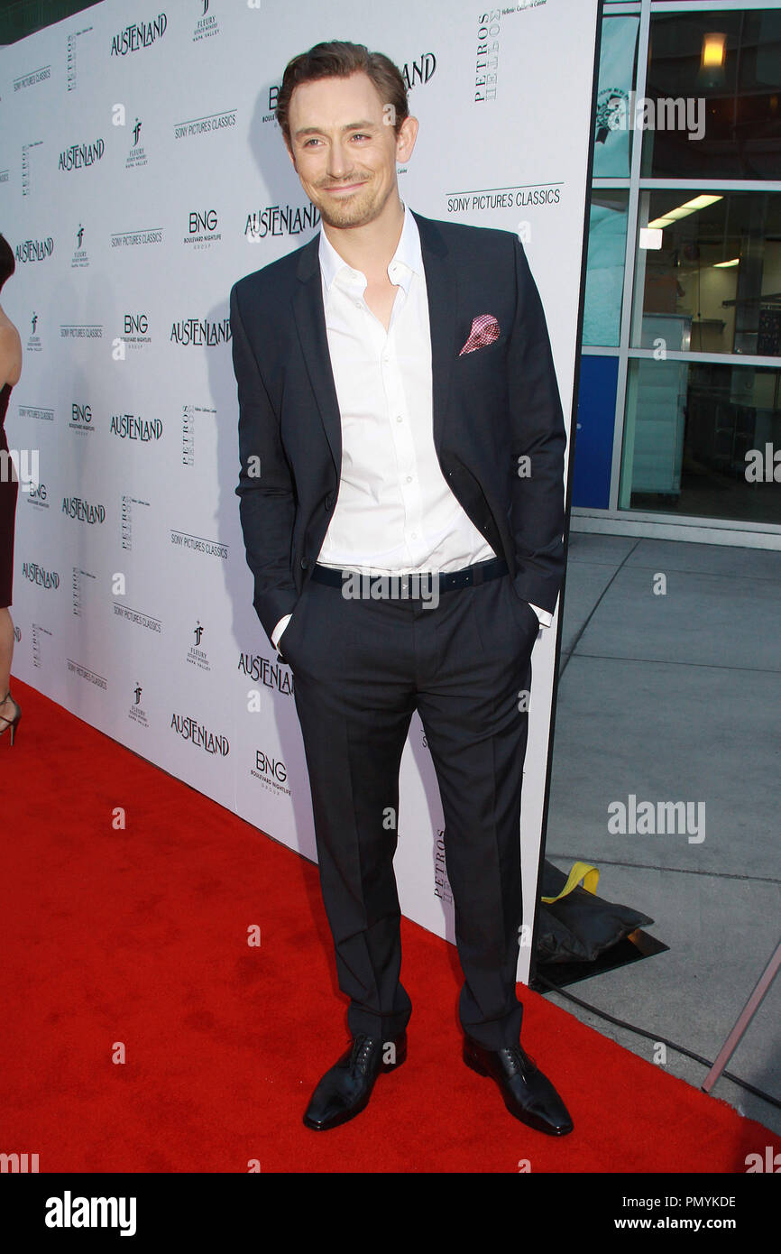 JJ Feild  08/08/2013 'Austenland' Premiere held at the Arclight Hollywood in Hollywood, CA Photo by Kazuki Hirata / HNW / PictureLux Stock Photo